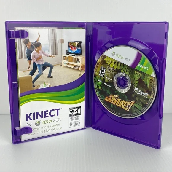 XBox 360 Kinect Adventures Video Game Complete - Picture 7 of 9